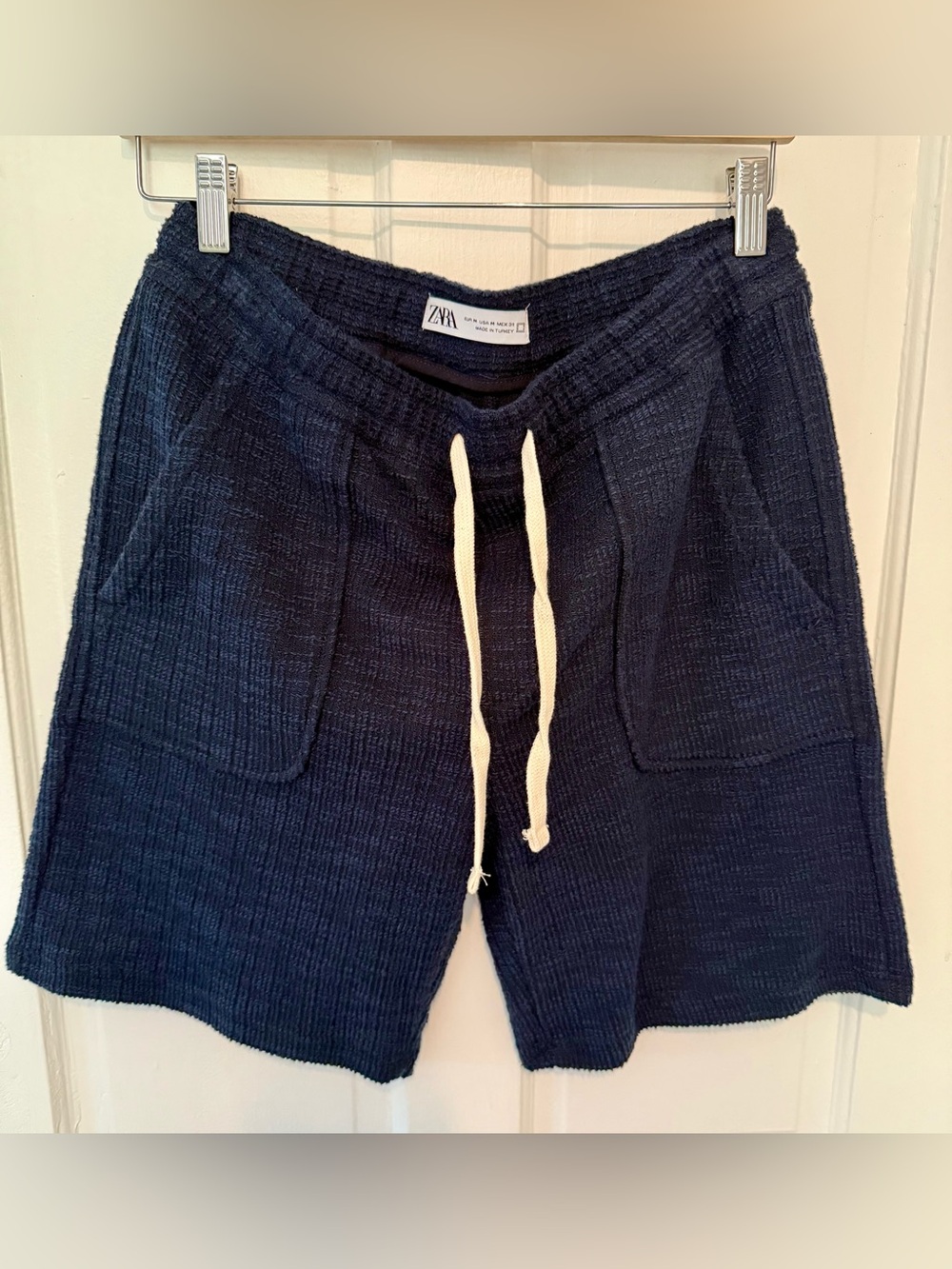 Zara Men's Casual Blue Shorts